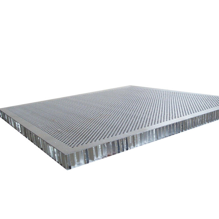 20mm ont perforé le plafond acoustique couvre de tuiles la rigidité d'âme en nid d'abeilles d'Alu