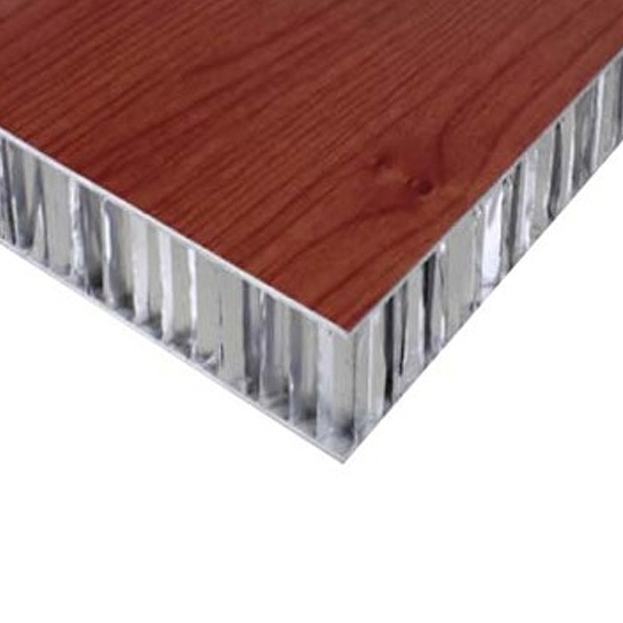 Panneau composé 10000mm de nid d'abeilles en aluminium en bois de sembler pour le matériel de mur de décoration