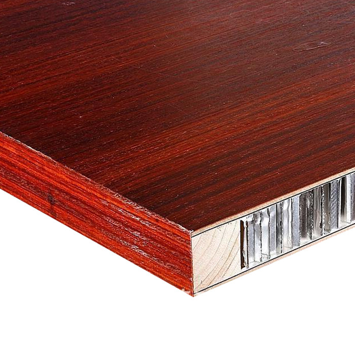Panneau composé 10000mm de nid d'abeilles en aluminium en bois de sembler pour le matériel de mur de décoration